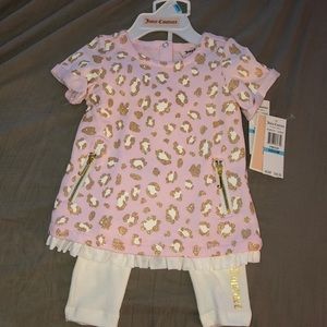 NEW Juicy Couture outfit 6/9 Months
